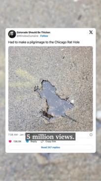 What is the Chicago rat hole?