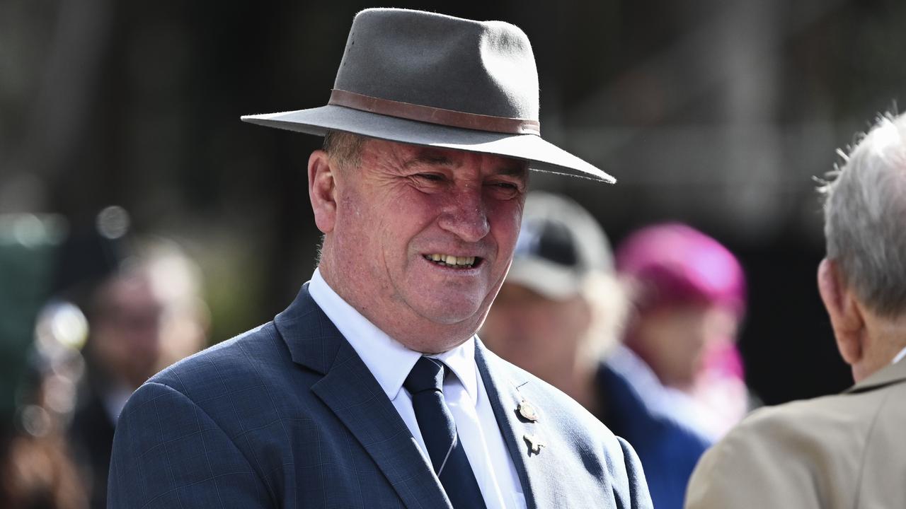 Former deputy PM Barnaby Joyce said he would have “sh*t himself” had he ran up the $3 million bill. Picture: NCA NewsWire / Martin Ollman