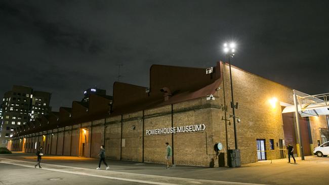 The Powerhouse Museum from the back. Picture: Dylan Robinson