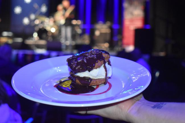 Anzac Biscuit dessert at the Mackay Australia Day awards at the MECC on January 25, 2022. Picture: Lillian Watkins