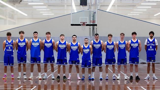 The Gold Coast Rollers 2025 QSL men's side.