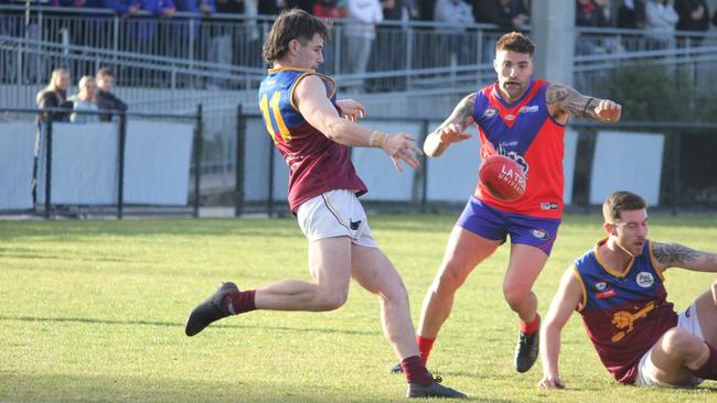 Tye Hall in action for South Morang. Picture courtesy South Morang.