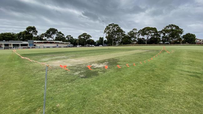 CSB: The match between South Caulfield and Bonbeach was washed out. Picture: Valeriu Campan