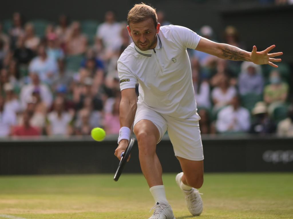 Dan Evans has hit out at the decision to remove ranking points from Wimbledon. Picture: TPN/Getty Images
