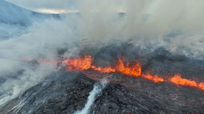 Watch: Fagradalsfjall Volcano Erupts in Iceland | news.com.au ...