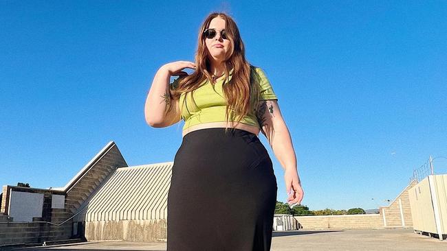 Plus-size models, influencers and content creators in South Australia advocating for body-positivity – Lucy Ryan. Picture: Instagram/thatgirl_lucyryan