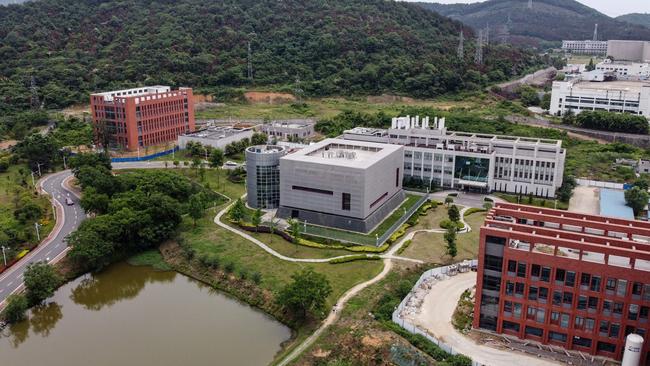 This P4 laboratory (C) on the campus of the Wuhan Institute of Virology in Wuhan. Picture; AFP.