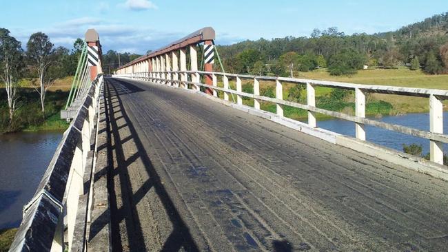 The Tabulam bridge.