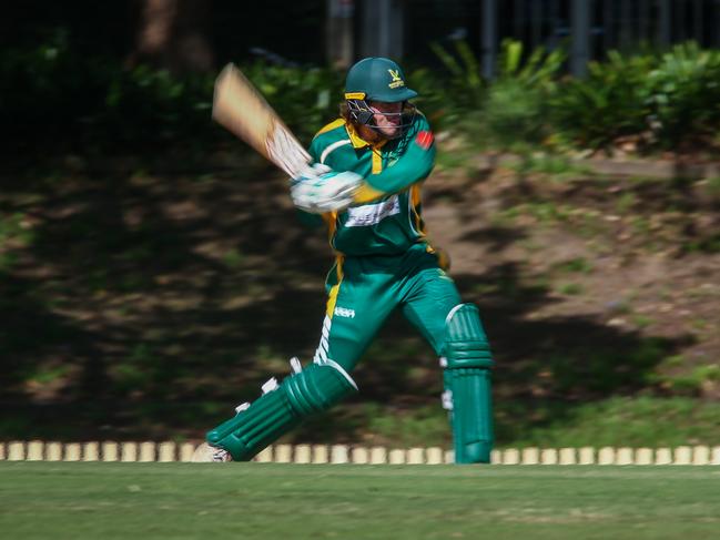 Hawkesbury’s Connor Mizzi in action. Picture: Kate Zarifeh