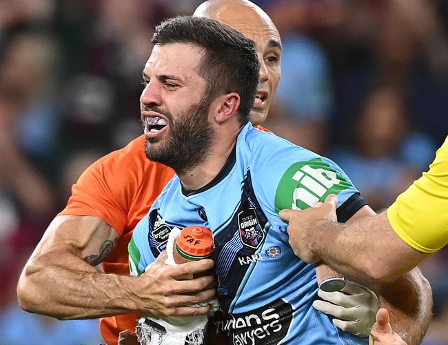 James Tedesco concussed.