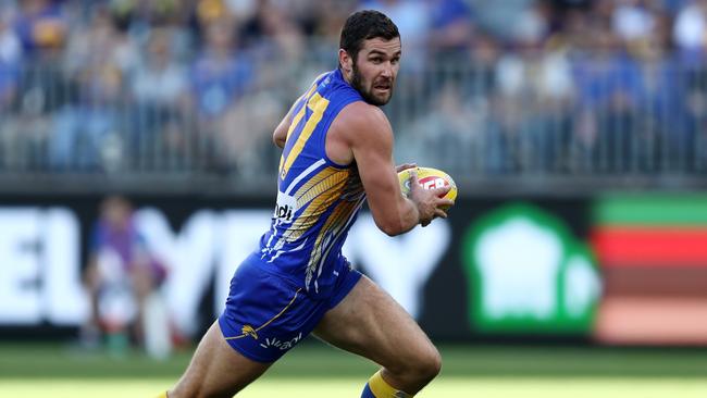 Jack Darling of the Eagles had a monster game against the Dogs