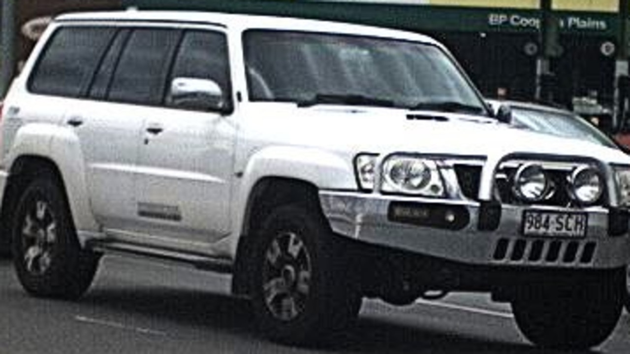 A Nissan Patrol being sought by police in relation to the fatal stabbing.