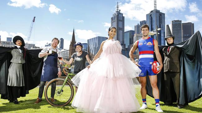 Events are back on in Melbourne. Picture: David Caird.