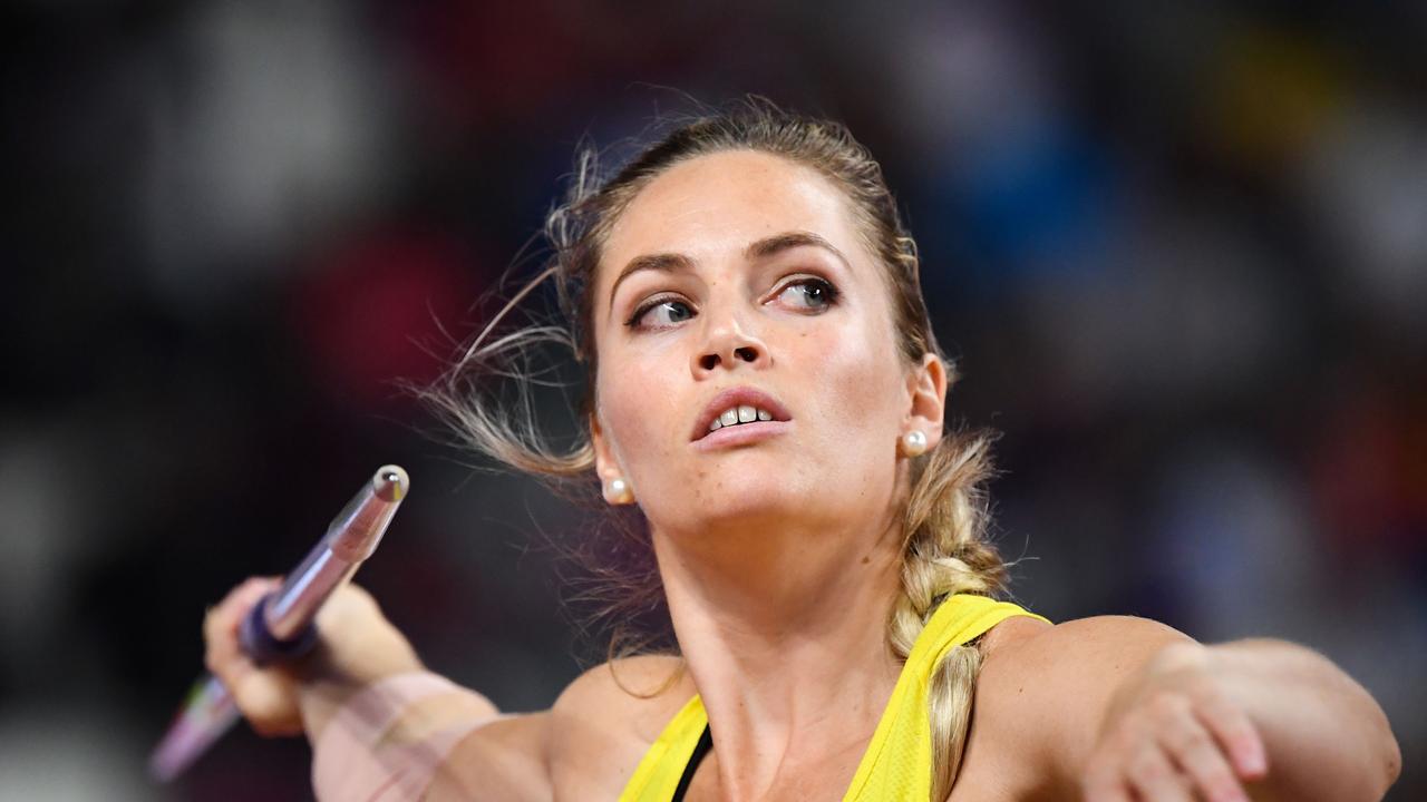 Australia's Kelsey-Lee Barber claimed gold in the women’s javelin final at the World Athletics Championships.