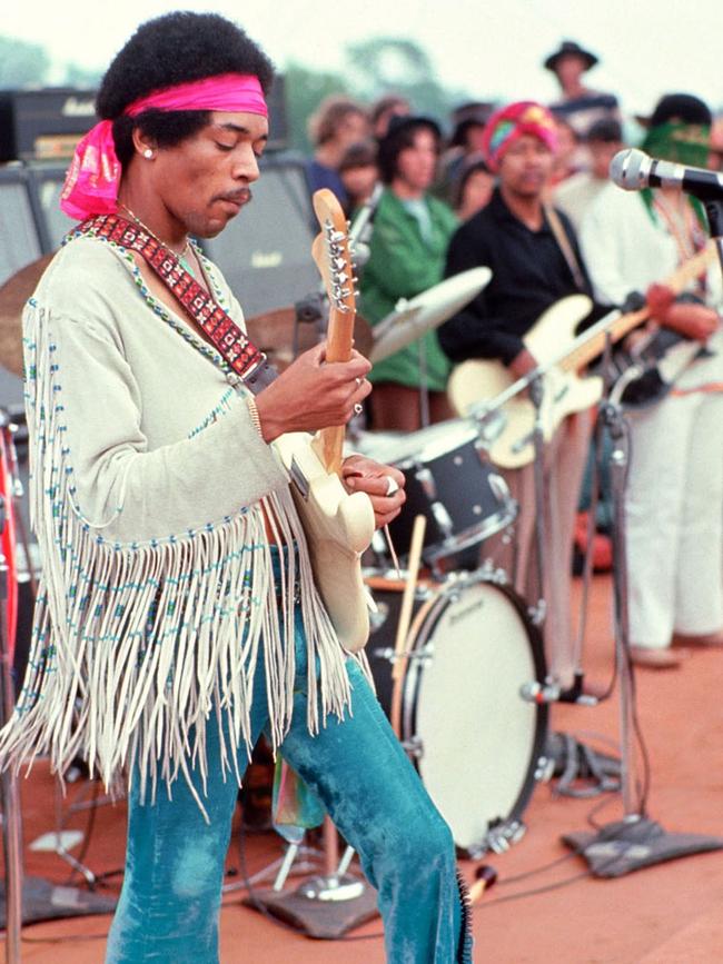 Jim Hendrix was a headliner at Woodstock...