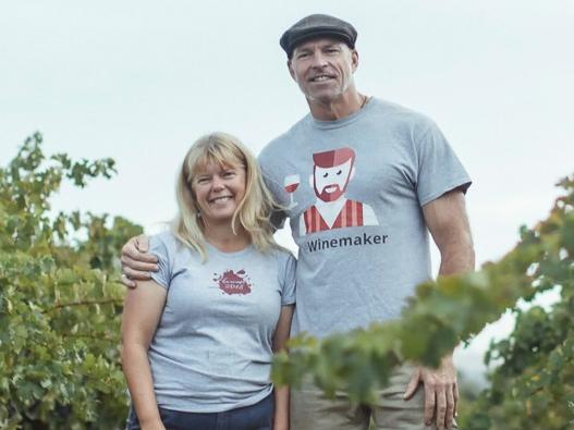 Gemtree Wines is up for sale. Melissa and Mike Brown . Picture: Supplied