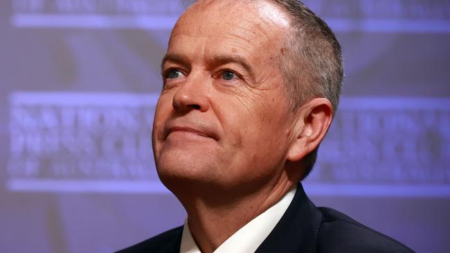 Bill Shorten warned colleagues of a “stitch-up” in an explosive text message. Picture: NCA NewsWire/Gary Ramage