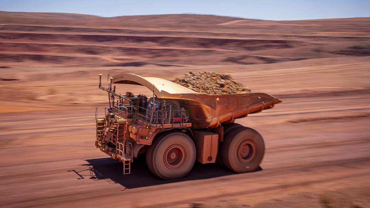 Iron ore prices have dropped since hitting a record high last month.