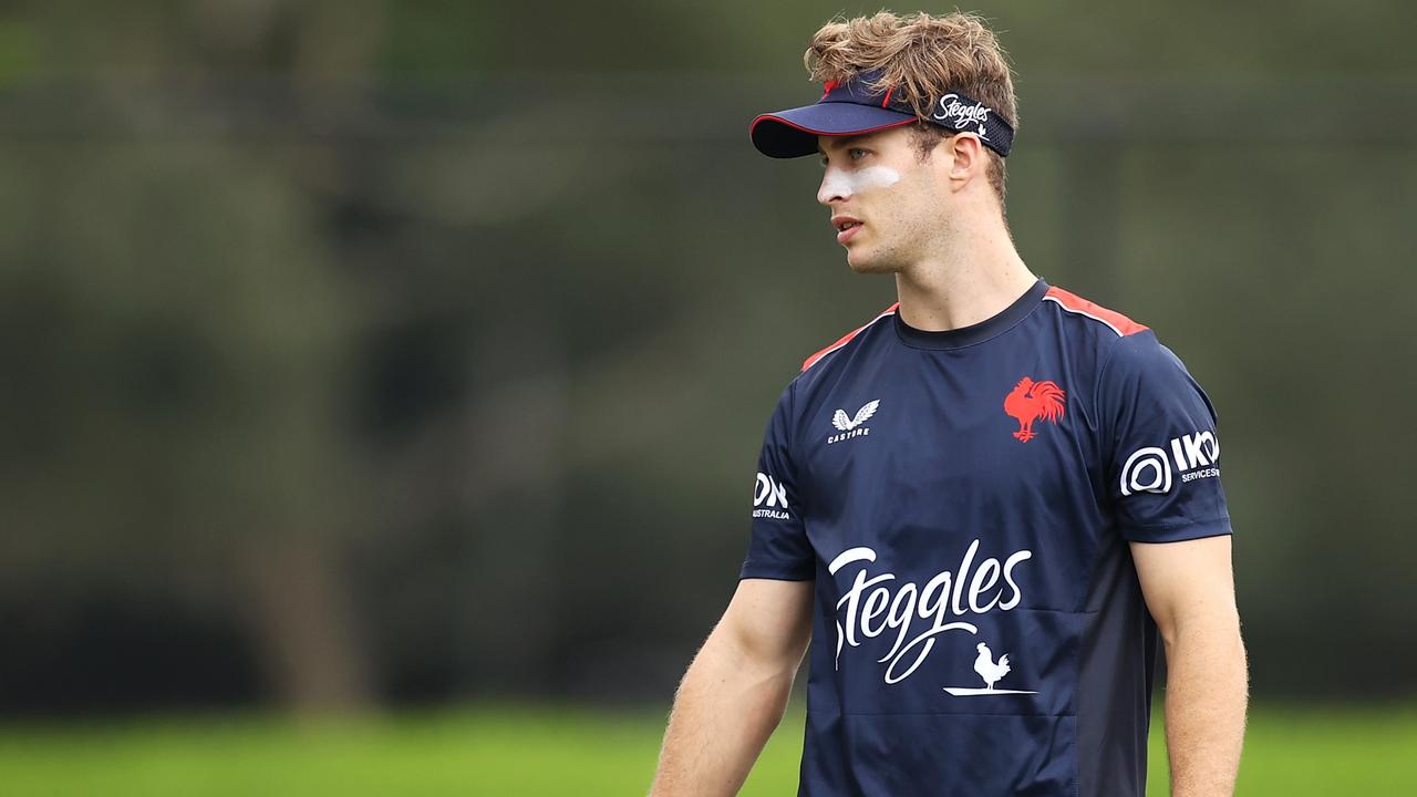 Sam Walker will play five-eighth for the Roosters, with Luke Keary starting in the No.7 jumper. Picture: Mark Kolbe/Getty Images