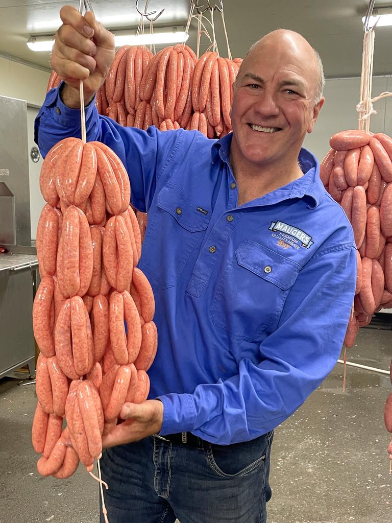 John Mauger from Maugers Meats. Picture: Jenifer Jagielski