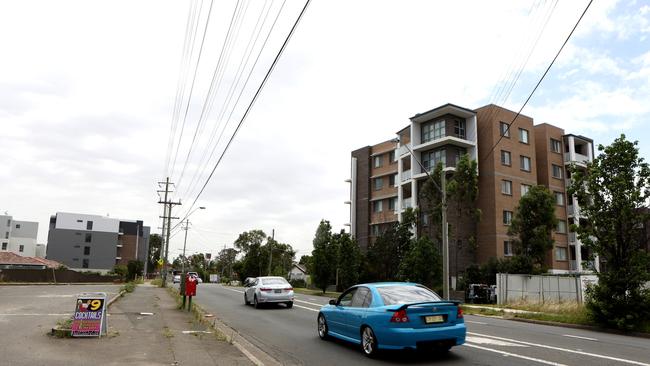 More high rise developments have been proposed for Moorebank. Picture: Robert Pozo