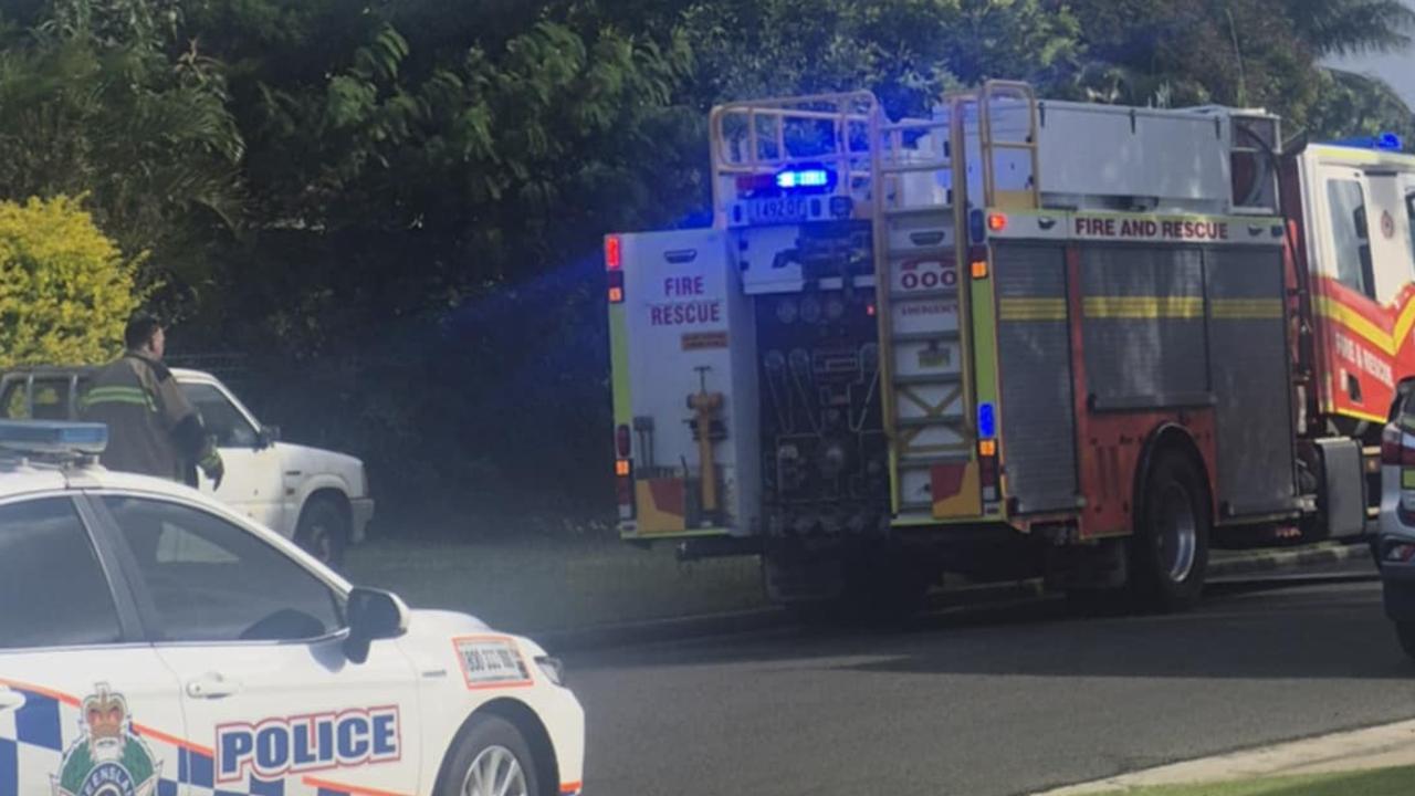 Fireys rush to Qld home amid reports of bedroom up in flames