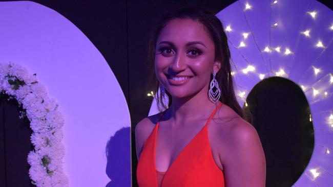 Cheyenne Contor at the Mackay State High School formal at the MECC, on Wednesday November 18. Picture: Zizi Averill