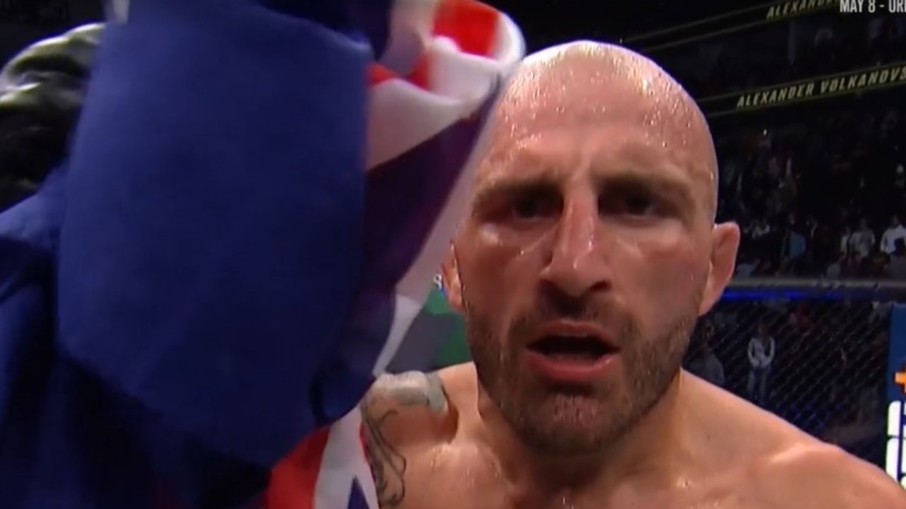 Is Volk the best fighter in UFC right now? Photo: Fox Sports