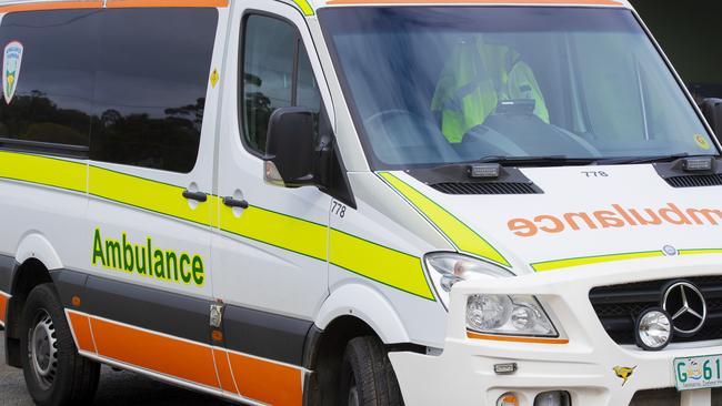 Ambulance Tasmania vehicle.