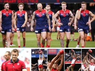 If Melbourne wants to avoid its worst start to a season since Mark Neeld was coach, it must somehow stop the Swans' aerial arsenal.