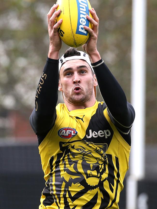 Todd Elton during his Richmond days. Picture: Wayne Ludbey