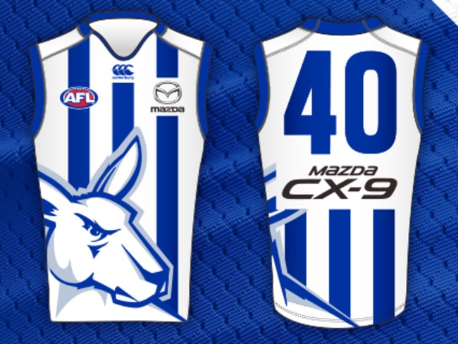 North melbourne kangaroos store jersey