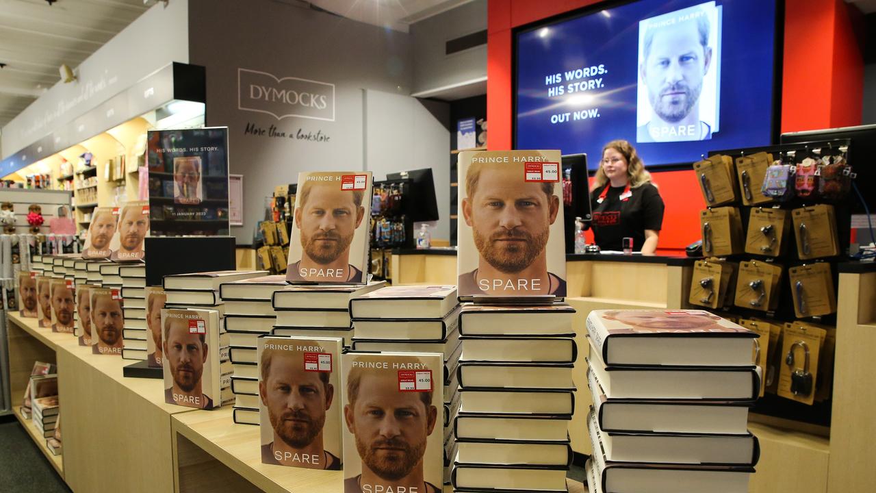 The store had opened it’s doors early in anticipation of the books release. Picture: NCA NewsWire/ Gaye Gerard