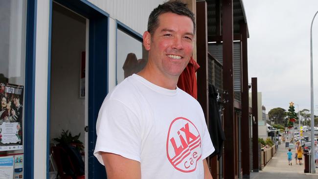 Lix Cafe Point Lonsdale and Queenscliff owner Ben Ellis. Picture: Mike Dugdale