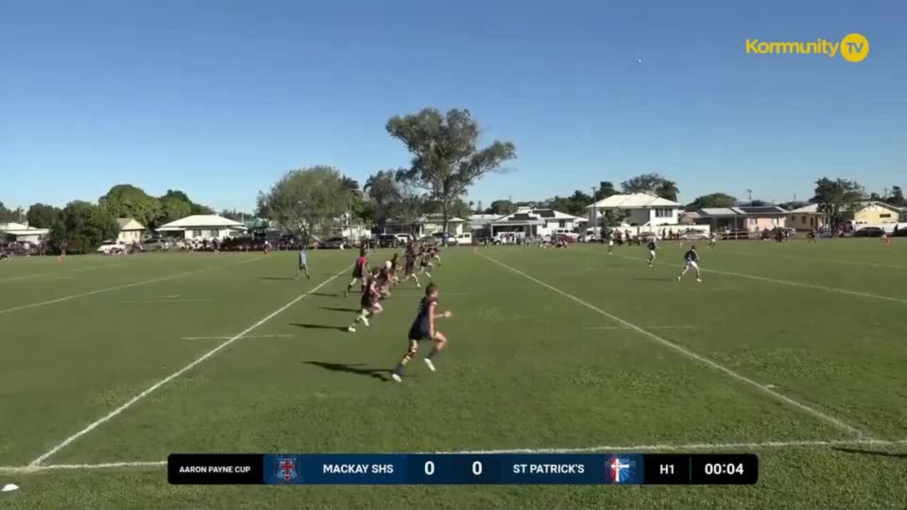 Replay: Mackay SHS v St Patrick's College (Aaron Payne Cup) - 2025 Aaron Payne Cup Round 2