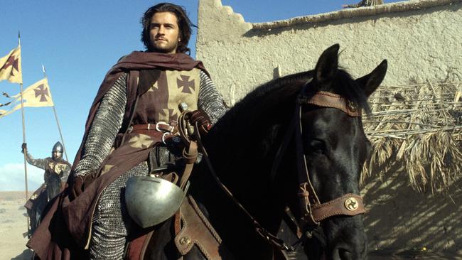 Orlando Bloom in a scene from Kingdom of Heaven.