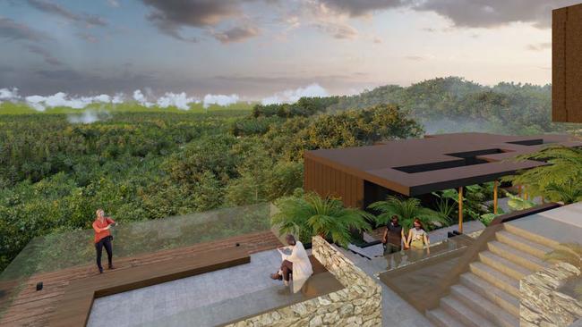 An artist's impression of Maleny Manor. Picture: Place Design Group