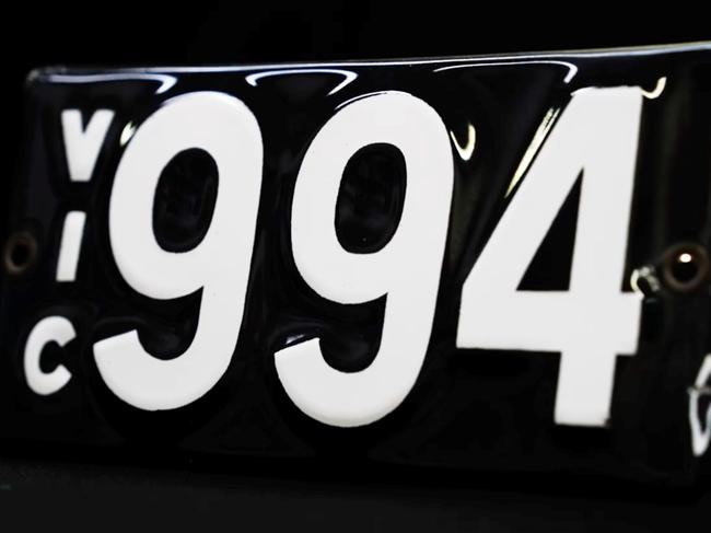 A rare Victorian heritage plate numbered 994 to fetch a price exceeding that of some luxury vehicles.