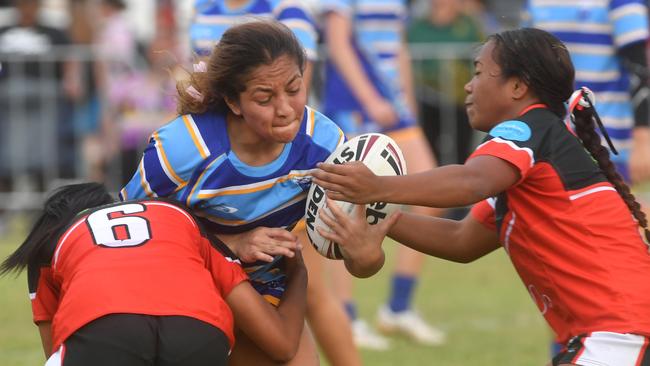 Women's game between Kirwan High and St Margaret Mary's College at Kirwan High. Picture: Evan Morgan