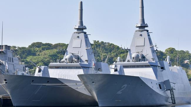 The Mogami-class frigate is a Japanese stealthy multi-mission frigate of the Japan Maritime Self-Defence Force. Photo: Seapower