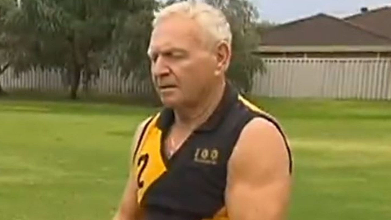 A WA District Court Judge in June made a civil ruling that AFL legend Barry Cable had abused a woman from the time she was 12-years-old. No criminal charges have ever been laid against the 79-year-old. Picture: 7 News