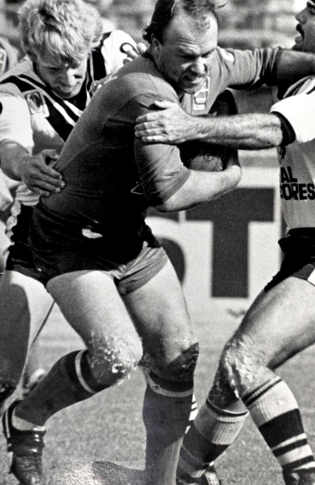 Wally Lewis in action during the 1984 grand final.