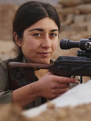 Tekoshin, PKK Sniper, Makhmour, Iraq Guerilla Fighters of Kurdistan Used with permission from Joey L. Must link to http://www.joeyl.com/blog/all/post/guerrilla-fighters-of-kurdistan