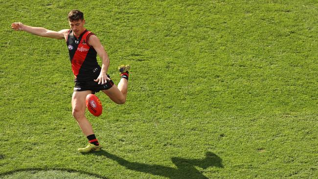 Massimo D’Ambrosio had 23 disposals and six marks in a Round 16 win over Sydney. Picture: Getty Images