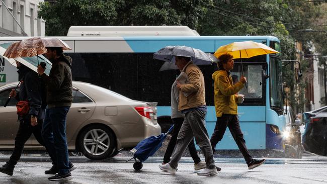 Despite this, Sydney will be considerably warmer than Canberra, with maximum temperatures ranging between 16C and 19C throughout the week. Picture: NewsWire / Max Mason-Hubers