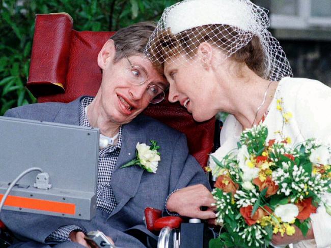 Hawking had a colourful love-life, divorcing his first wife for his nurse Elaine Mason (pictured), causing acrimony with his children, before they too split in 2006.