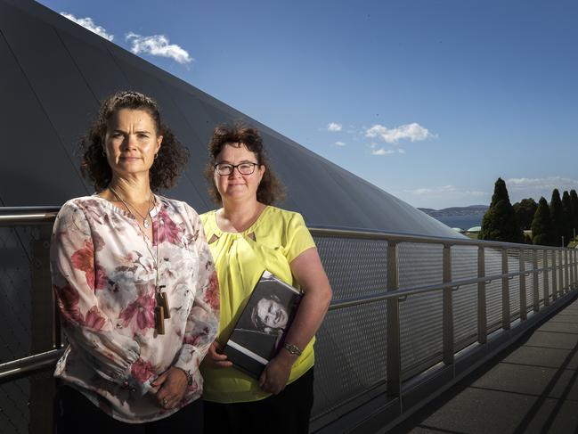 ‘A big part of our family’ ... great-nieces Linda Clow and Melanie Clow are determined to keep Archie’s memory alive. Picture: Chris Kidd.