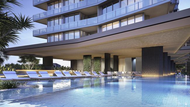 Artist impression of Signature Broadbeach.