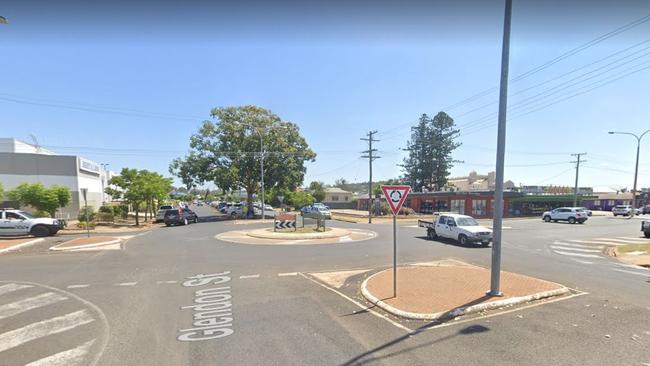 Intersection of Glendon and Markwell streets in Kingaroy.