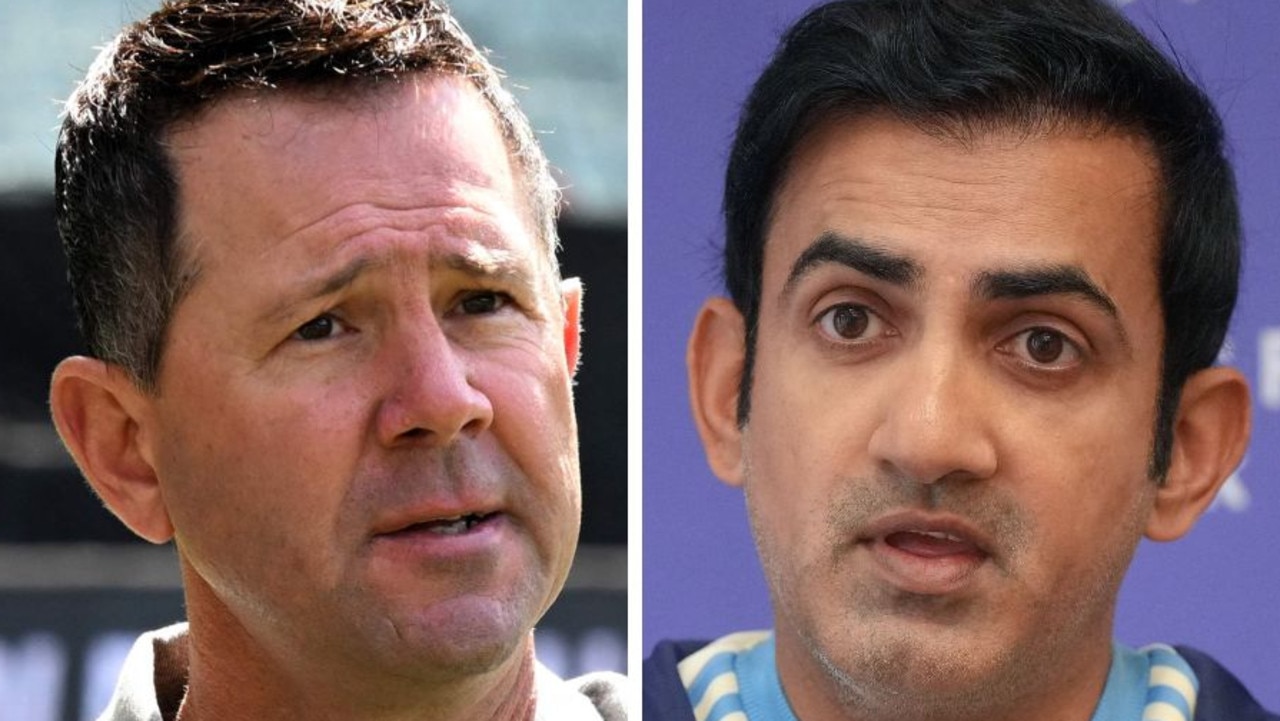 India coach Gautam Gambhir bristled at Ponting’s comments.